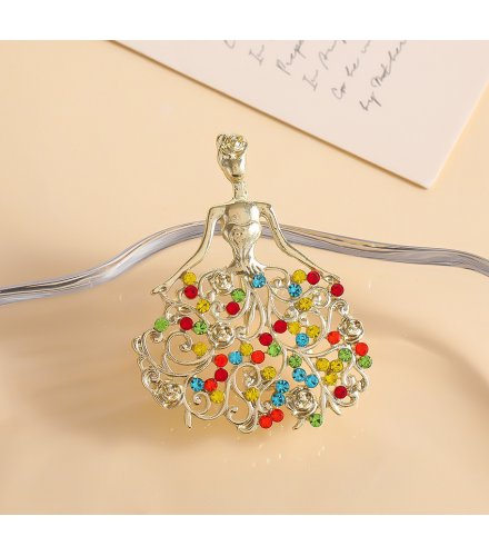 XSB309 - Stylish Angel Costume Saree Brooch